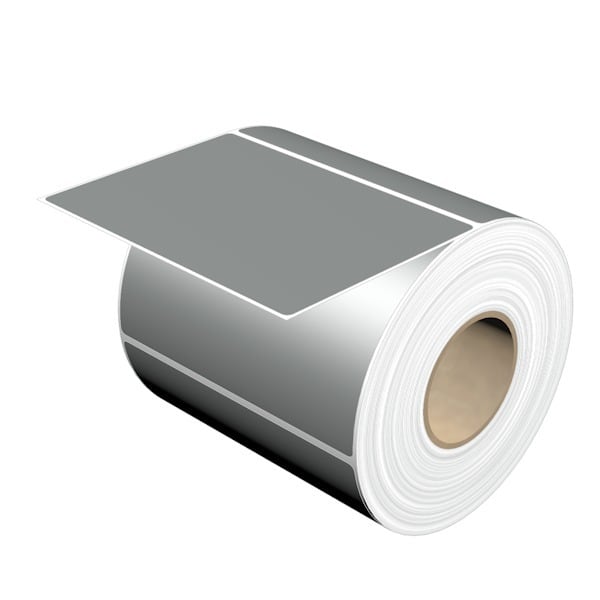 WEIDMÜLLER - Gerätemarkierung, selbstklebend, 101.6mm, Polyester, silber