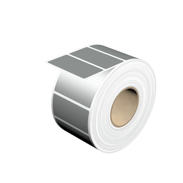 WEIDMÜLLER - Gerätemarkierung, selbstklebend, halogenfrei, 25.4mm, Polyester, silber