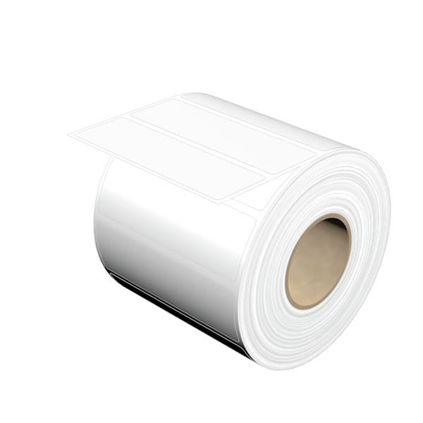 WEIDMÜLLER - Gerätemarkierung, selbstklebend, halogenfrei, 27mm, Polyester, weiß