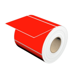 WEIDMÜLLER - Gerätemarkierung, selbstklebend, halogenfrei, 101mm, Polyester, rot