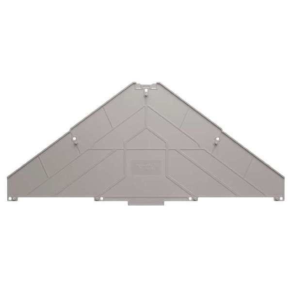 WEIDMÜLLER - Trennwand (Klemmen), unbeschriftet, 225x100mm, grau