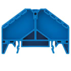 WEIDMÜLLER - Bezeichnungsträger (Klemmen), P-Reihe, Anzahl der Etagen: 4, TS 35x7.5, blau