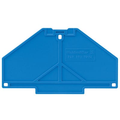 WEIDMÜLLER - Abschlussplatte (Klemmen), 70x3mm, blau