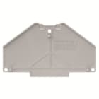 WEIDMÜLLER - Trennwand (Klemmen), beschriftet, ++++, waagerecht, 70x41.1mm, grau