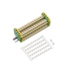 WEIDMÜLLER - Ein- und mehrpolige Klemmenleiste, Schraubanschl, 4mm², Polzahl: 13, 114mm