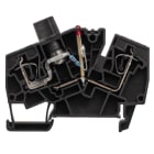 WEIDMÜLLER - Sicherungs-Reihenklemme, Zugfederanschluss, mit LED, 2.5mm², schwarz