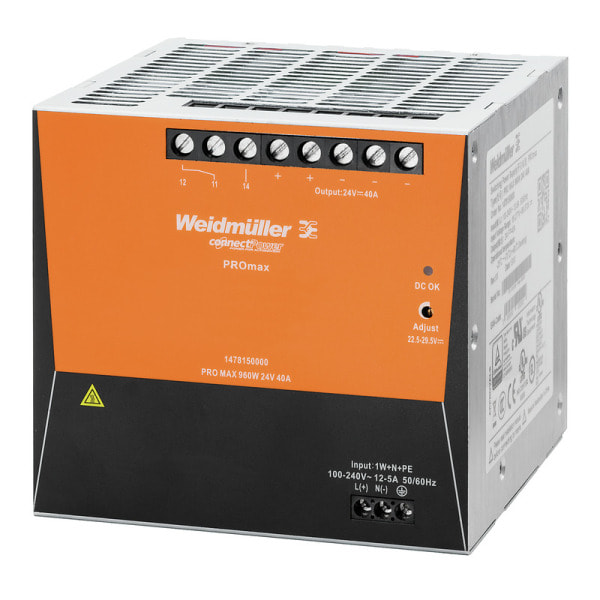 WEIDMÜLLER - Gleichstromversorgung, 960 W, 40A 60 °C
