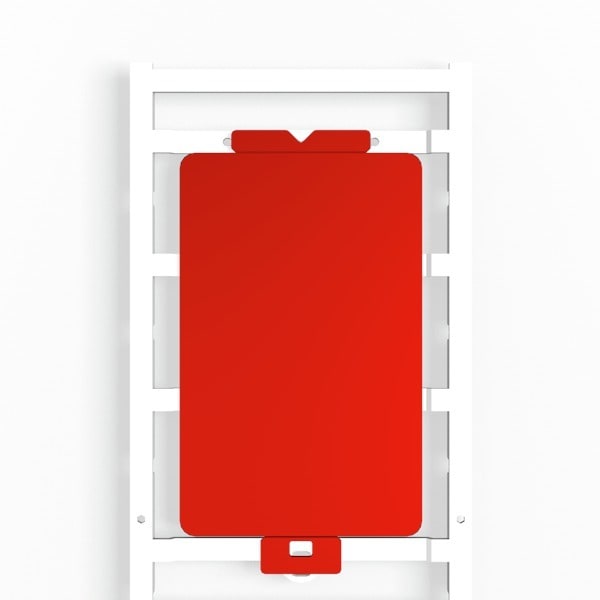 WEIDMÜLLER - Gerätemarkierung, selbstklebend, 85mm, PA 66, rot