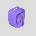 WEIDMÜLLER - Leitermarkierer, 2.5-5mm, 3x4.2mm, Zahlen 7, PVC, violett
