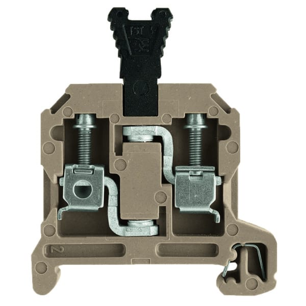 WEIDMÜLLER - Prüftrenn-Reihenklemme SAK, Schraub, 4mm², 400V, 25A, gelb