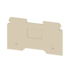 WEIDMÜLLER - Trennwand (Klemmen), Zwischenplatte, 52x30.3mm, beige
