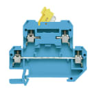 WEIDMÜLLER - Prüftrenn-Reihenklemme SAK, Schraub, 4mm², 400V, 10A, blau