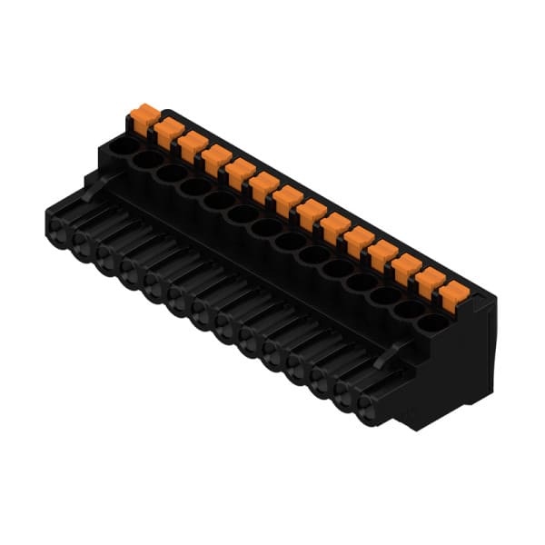 WEIDMÜLLER - Leiterplattensteckverbinder (Leiter), 5.08mm, Polzahl: 14, PUSH IN, Zugfeder