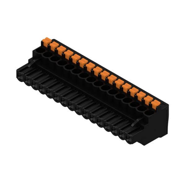 WEIDMÜLLER - Leiterplattensteckverbinder (Leiter), 5.08mm, Polzahl: 16, PUSH IN, Zugfeder