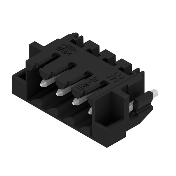 WEIDMÜLLER - Leiterplattensteckverbinder (Platine), 3.50mm, Polzahl: 4, Abgangswinkel: 90°