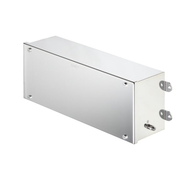 WEIDMÜLLER - Edelstahlgehäuse Klippon STB, 380x160x120mm, elektropoliert, silber