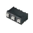 WEIDMÜLLER - Leiterplattenklemme, 7.62mm, Polzahl:3, Abgang: 90°, PUSH IN