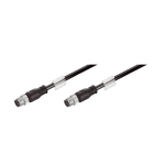 WEIDMÜLLER - Bahnkabel Kupfer, M12 D-Code, IP67, Cat5/5e Radox GKW S, 6.5m