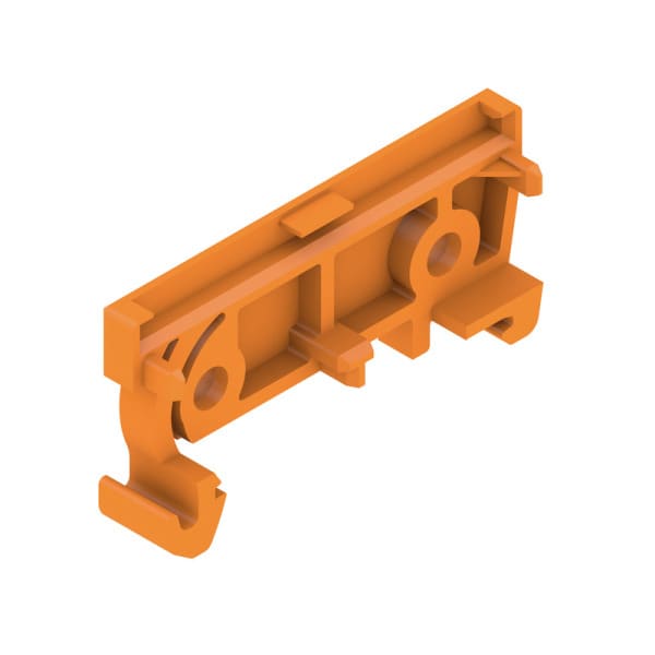 WEIDMÜLLER - Elektronikgehäuse orange, Abschlussplatte, Breite: 8mm