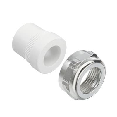 WEIDMÜLLER - Kabelverschraubung (Kunststoff), Zubehör, PG 21, Messing, vernickelt