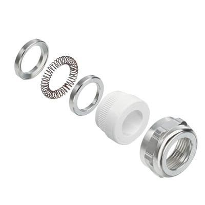 WEIDMÜLLER - Kabelverschraubung (Kunststoff), Zubehör, PG 21, Messing, vernickelt