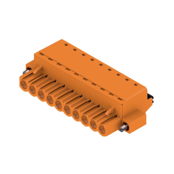 WEIDMÜLLER - Leiterplattensteckverbinder (Leiter), 5mm, Polzahl: 10, PUSH IN, Feder