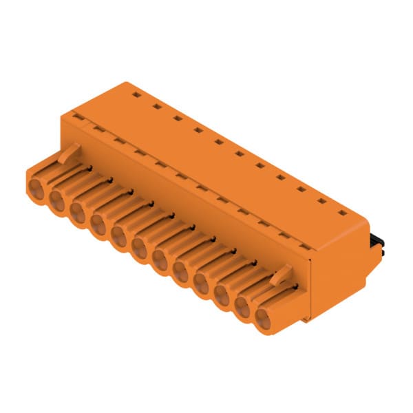 WEIDMÜLLER - Leiterplattensteckverbinder (Leiter), 5mm, Polzahl: 12, PUSH IN, Feder