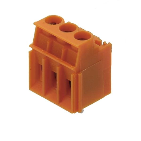 WEIDMÜLLER - Leiterplattenklemme, 5.00mm, Polzahl:3, Abgang: 90°, Zugbügelanschluss