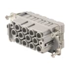 WEIDMÜLLER - HDC-Einsatz Buchse, 690V, 40A, Pole:14, Crimp, BG 6