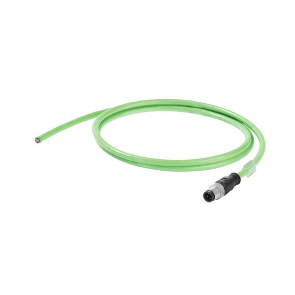 WEIDMÜLLER - Schleppkettenkabel Kupfer PROFINET, M12 D-Code IP67, Cat5/5e, PUR, 4m
