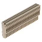 WEIDMÜLLER - Stecker (Klemmen), Steckanschluss, 2.5mm², 500V, 24A, Polzahl: 25, dunkelbeige
