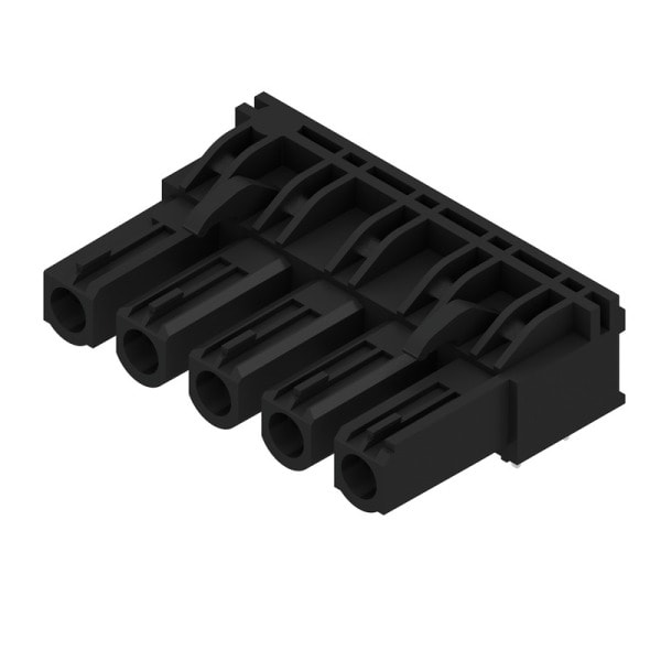 WEIDMÜLLER - Leiterplattensteckverbinder (Platine), 7.62mm, Polzahl: 5, Abgangswinkel: 90°