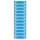 WEIDMÜLLER - Kabelmarkierer SlimFix X, 7-40mm, 60x11mm, PA 66, blau