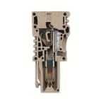 WEIDMÜLLER - Stecker (Klemmen), Zugfederanschluss, 4mm², 800V, 32A, Polzahl: 1, dunkelbeige