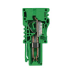 WEIDMÜLLER - Stecker (Klemmen), Zugfederanschluss, 4mm², 800V, 32A, Polzahl: 1, grün