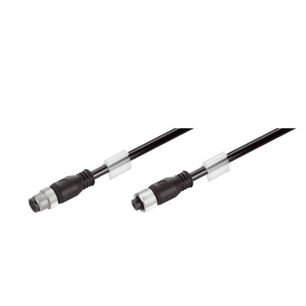 WEIDMÜLLER - Bahnkabel Kupfer, M12 D-Code, IP67, Cat5/5e Radox GKW S, 1.5m