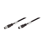 WEIDMÜLLER - Bahnkabel Kupfer, M12 D-Code, IP67, Cat5/5e Radox GKW S, 3m