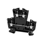 WEIDMÜLLER - Mehrstock-Reihenklemme, Schraubanschl, 2.5mm², 400V, 24A, schwarz