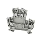 WEIDMÜLLER - Mehrstock-Reihenklemme, Schraubanschl, 2.5mm², 400V, 24A, grau