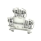 WEIDMÜLLER - Mehrstock-Reihenklemme, Schraubanschl, 2.5mm², 400V, 24A, weiß