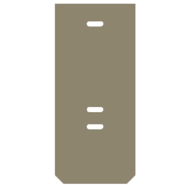 WEIDMÜLLER - Abschlussplatte (Klemmen), 28x2mm, dunkelbeige