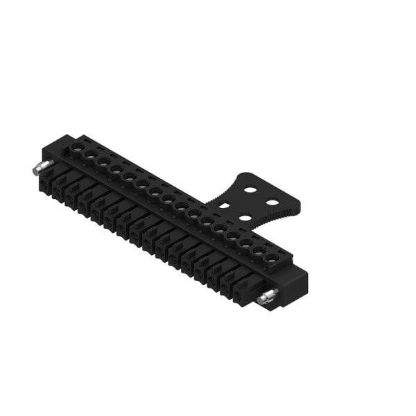 WEIDMÜLLER - Leiterplattensteckverbinder (Leiter), 3.81mm, Polzahl: 16, Zugbügelanschluss