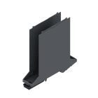 WEIDMÜLLER - Modular Gehäuse, OMNIMATE Housing - Serie CH20M graphitgrau, Breite: 22.5mm