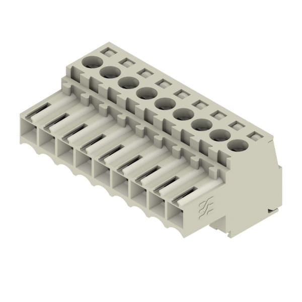 WEIDMÜLLER - Leiterplattensteckverbinder (Leiter), 3.50mm, Polzahl: 9, Zugbügelanschluss