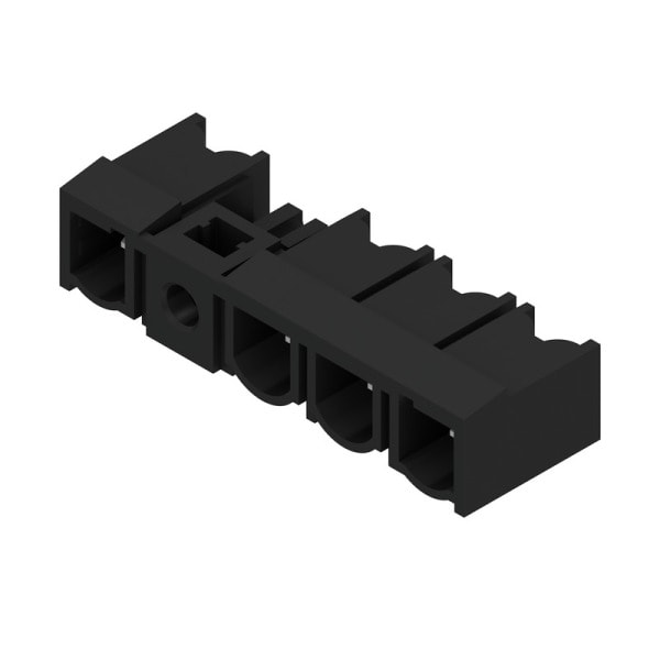 WEIDMÜLLER - Leiterplattensteckverbinder (Platine), 7.62mm, Polzahl: 4, Abgangswinkel: 90°