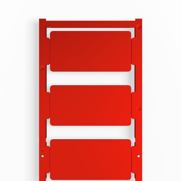 WEIDMÜLLER - Gerätemarkierung, selbstklebend, 60mm, PA 66, rot