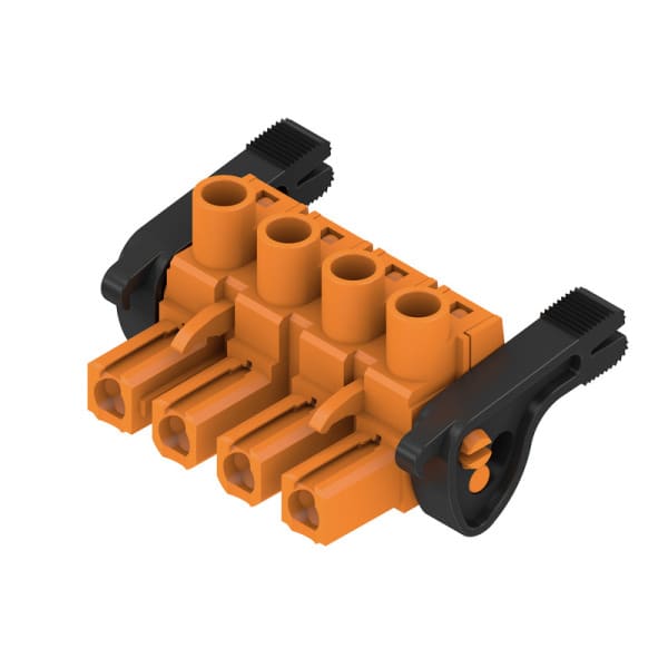 WEIDMÜLLER - Leiterplattensteckverbinder (Leiter), 7.62mm, Polzahl: 4, Zugbügelanschluss