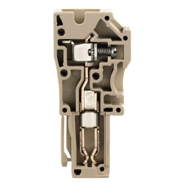 WEIDMÜLLER - Stecker (Klemmen), Schraubanschl, 4mm², 800V, 32A, Polzahl: 1, dunkelbeige