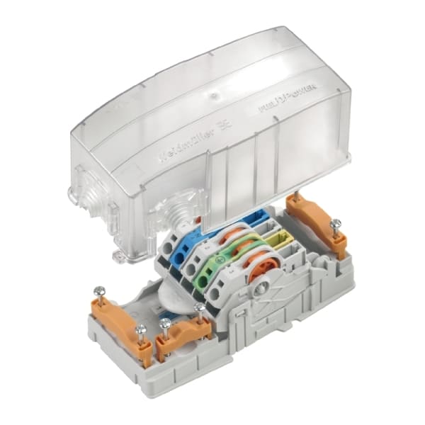 WEIDMÜLLER - FieldPower AC Box, IP30, mit transparenter Haube, Energiebusverteiler