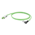 WEIDMÜLLER - Systemkabel PROFINET (konfektioniert) Kupfer, M12, RJ45, Cat5/5e, PVC, 2m